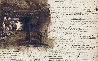 Décor de scène théâtre les Jumeaux -