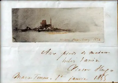Hugo vœux Victor Hugo à Jules Janin