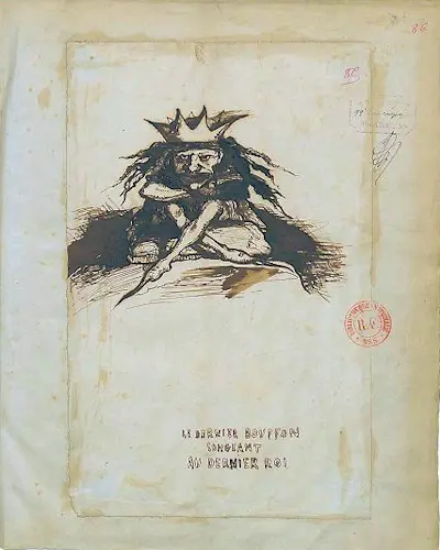 Le dernier bouffon songeant au roi folio.85-86r 1