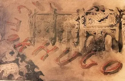 Vœux Hugo à Alphonse Lecanu